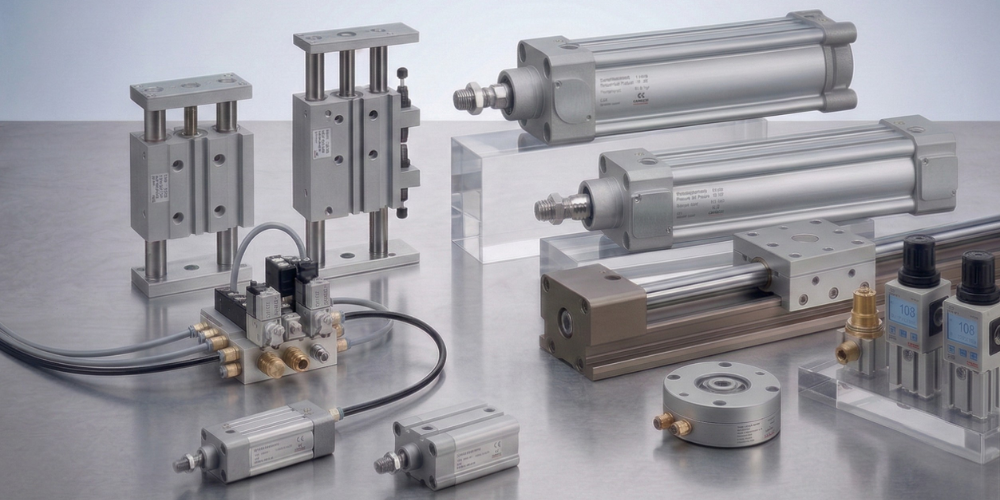 Accionamiento neumático: usos y componentes clave