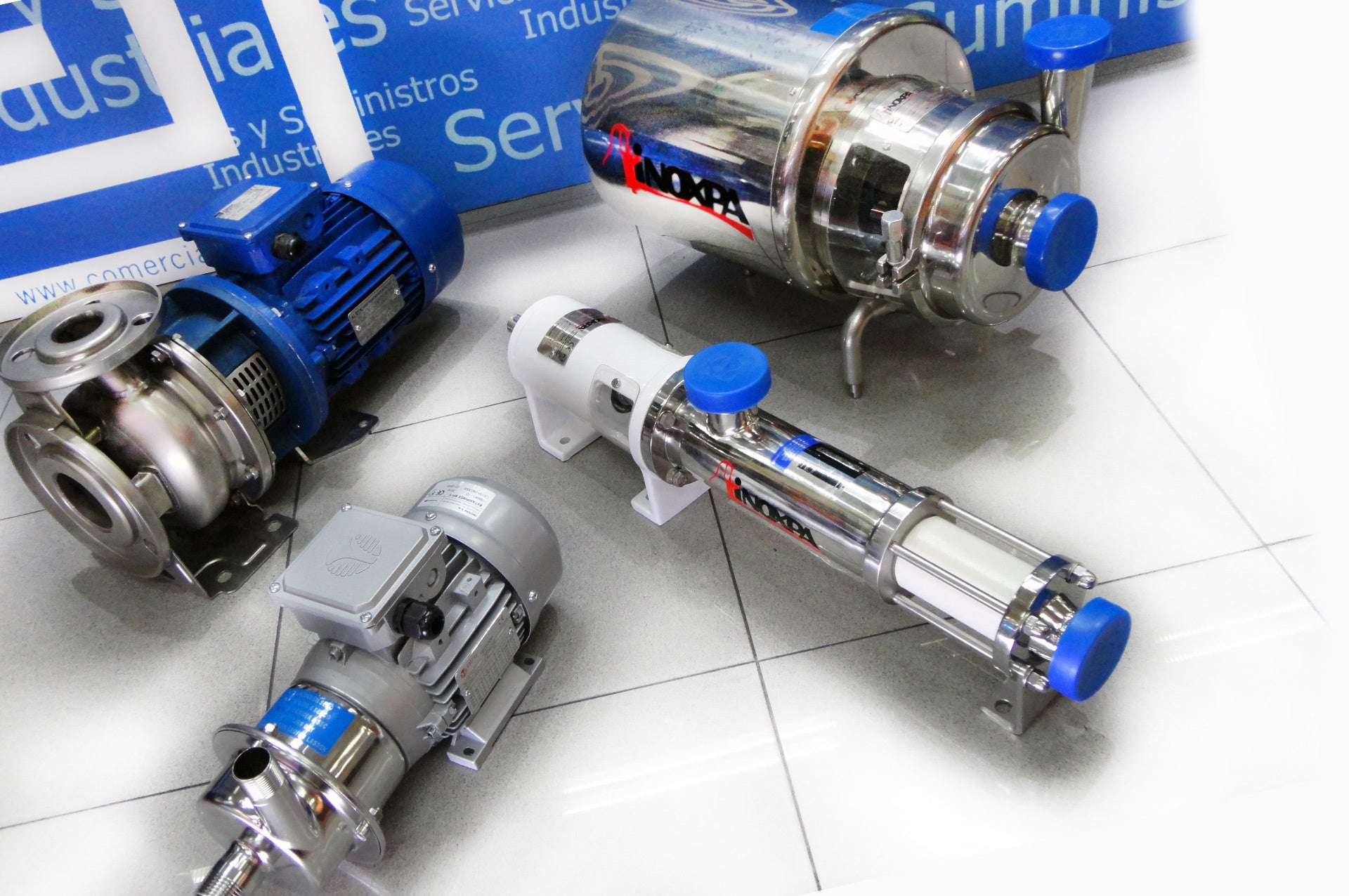 Bombas Sanitarias Helicoidales