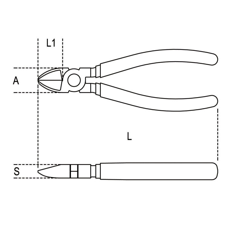 Alicates Corte Diagonal BETA 1082BM 010820036 160mm