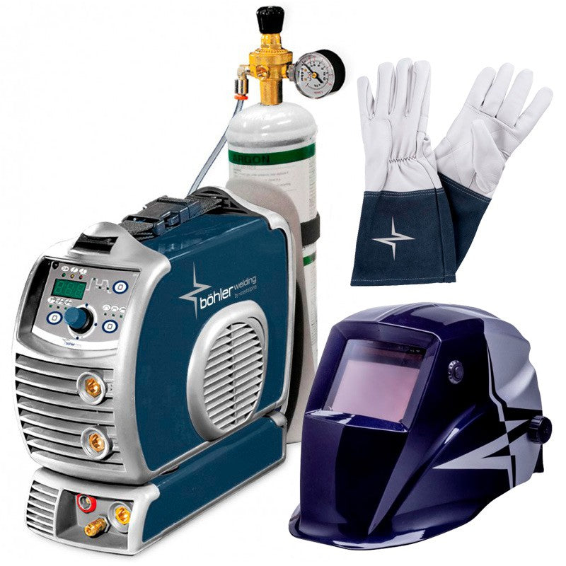 Combo Inverter URANOS 1500 TLH Kit Maleta, Careta y Guantes Böhler