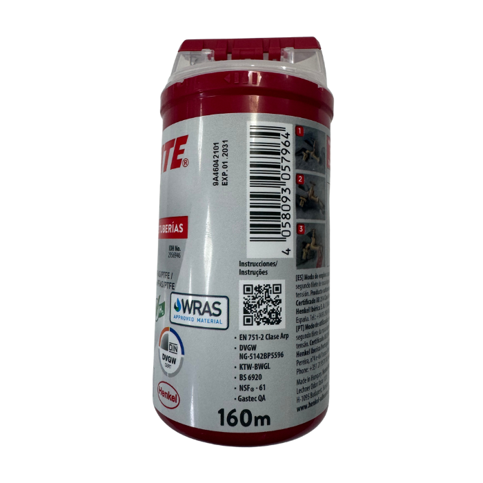 LOCTITE 55 Hilo sellador de roscas 160M