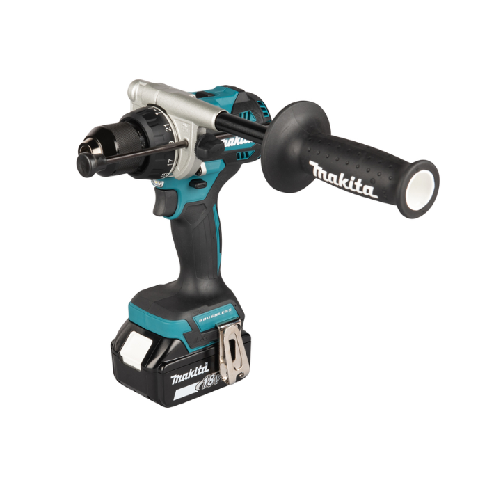 Kit Combo Makita DLX2590TJ | DHP492 + DTW300 + DC18RC + 2x5Ah