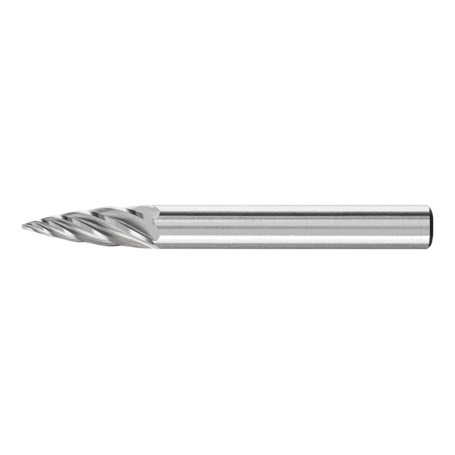 Fresa de metal duro ojival SPG Pferd Ø6x18 Z3P