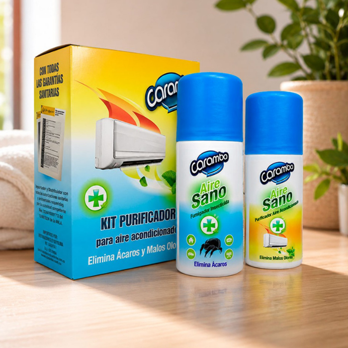 Kit Purificador de Aire Acondicionado Caramba