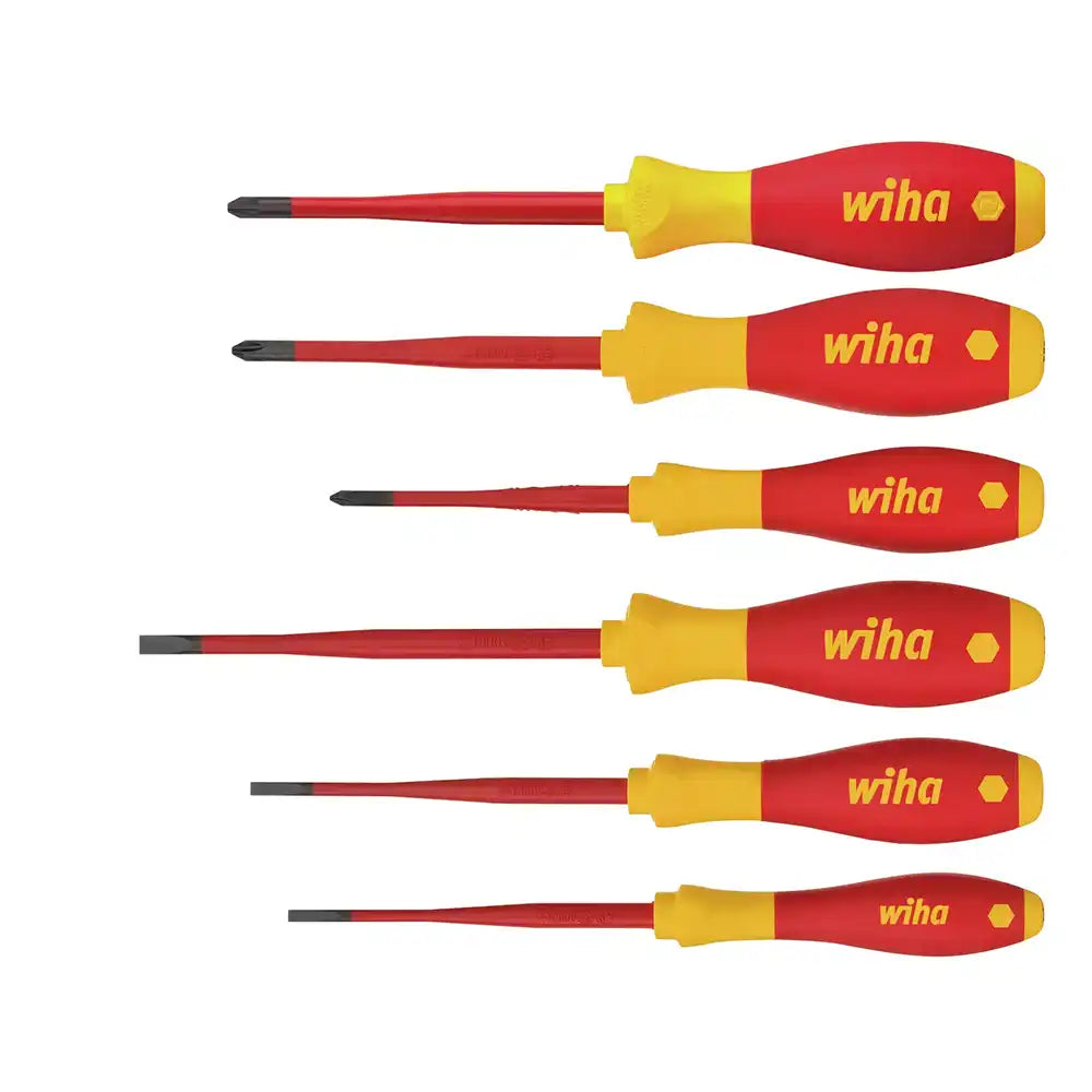 Juego de 6 destornilladores 1000V Wiha 3201 K6