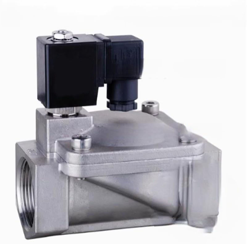 Electroválvula 2/2 cerrada Vitón cuerpo inox A316 2" Alren Serie SLP