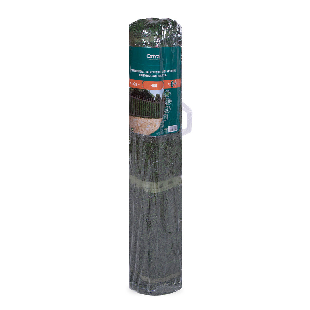 Seto artificial verde fino Catral 1x3m | 79050