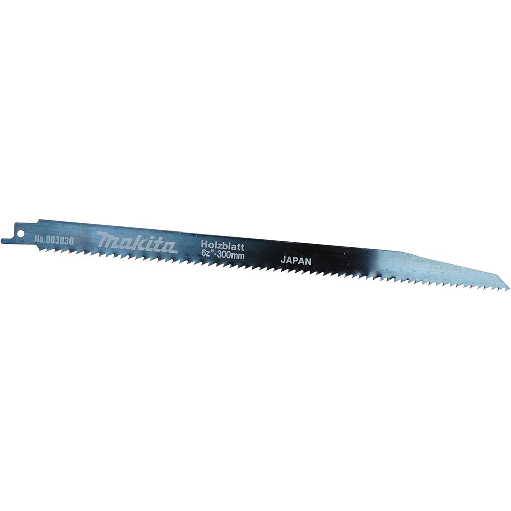 Pack 5 Hojas de Sierra Sable Makita B-03030 para Madera y Plástico