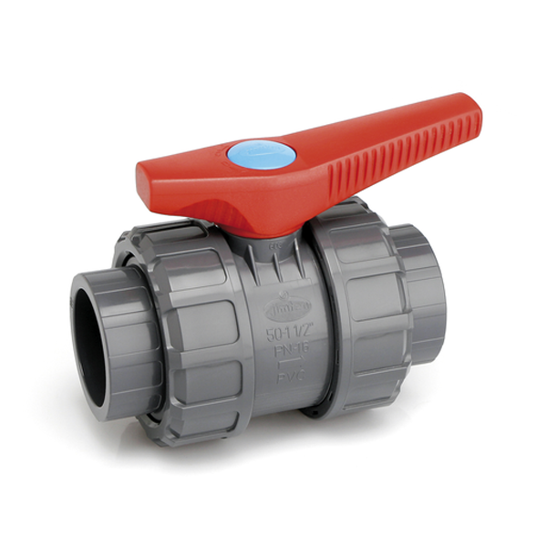 Válvula esfera de PVC Jimtem de encolar hembra Ø125mm