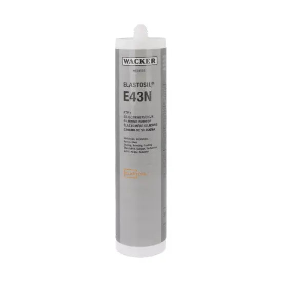 Cartucho pegamento silicona Elastosil E-43N FDA 338ml