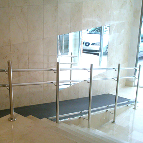 Embellecedor inox A-316 entallado pulido 80X15 Ø30