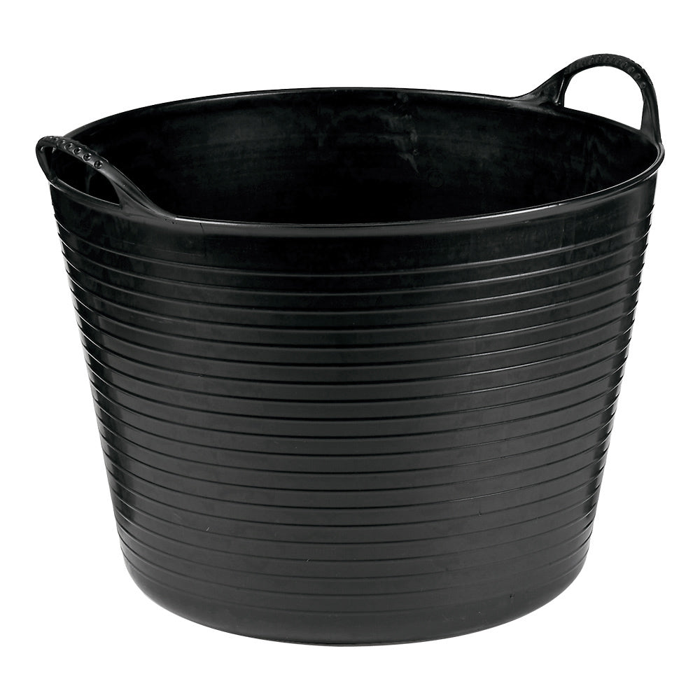 Capazo flexible de polipropileno negro 38L 77293