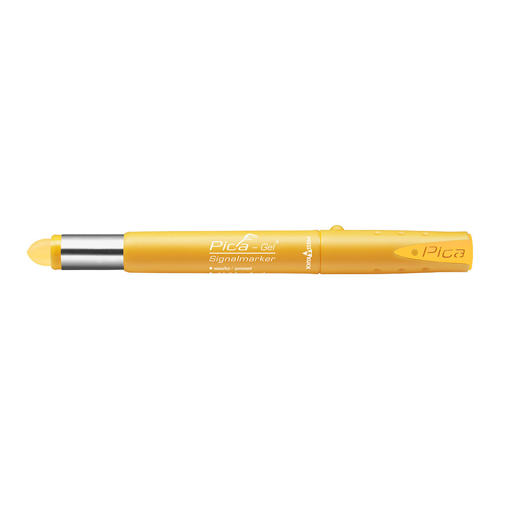 Marcador amarillo permanente de gel PICA GEL 8084