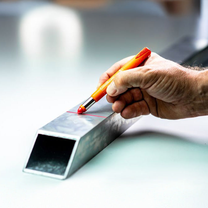 Marcador rojo permanente de gel PICA GEL 8082