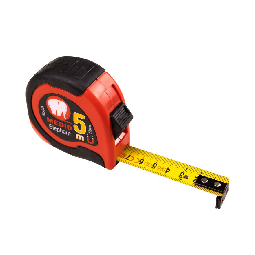 Flexómetro bimaterial magnético Medid de 5m 8195M