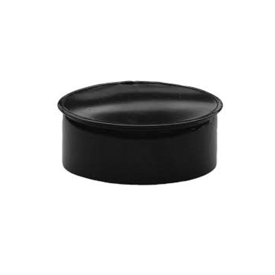 Tapa acero negro vitrificado a 850ºC Ø125