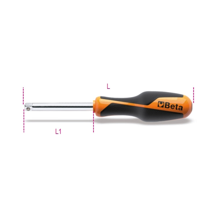 Mango cuadrado de Beta 900BG/30 1/4"