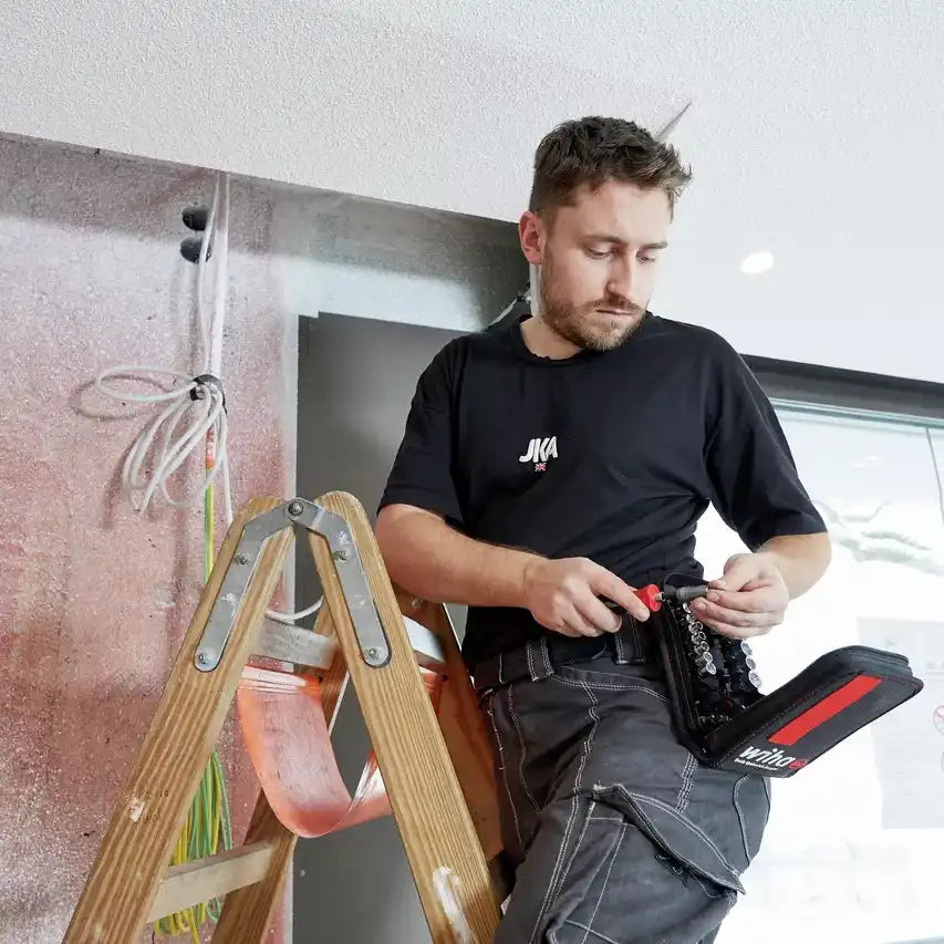 Juego de llaves de vaso y bits de 1/4" de Wiha