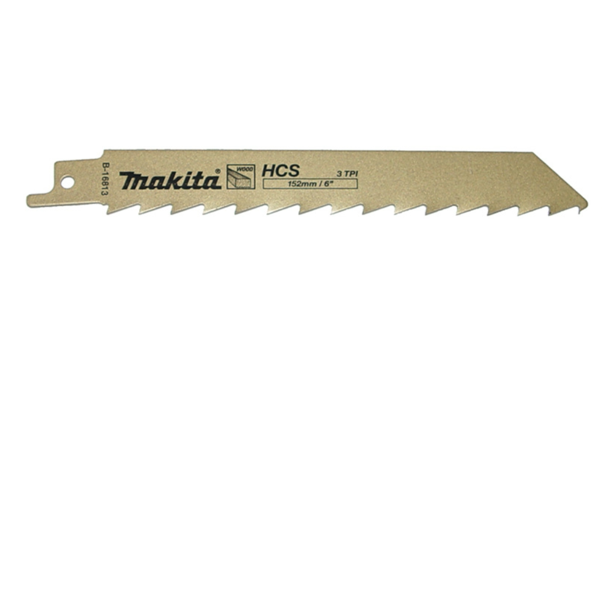 Pack de 5 sierras de sable Makita Madera B-16813