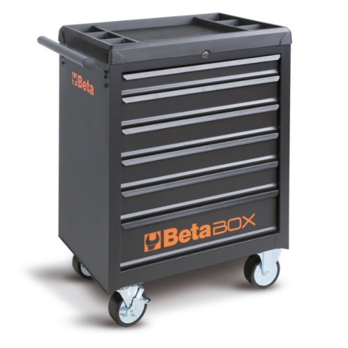 Beta BW C04BOX/EXP carro de 6 cajones con 134 Herramientas.