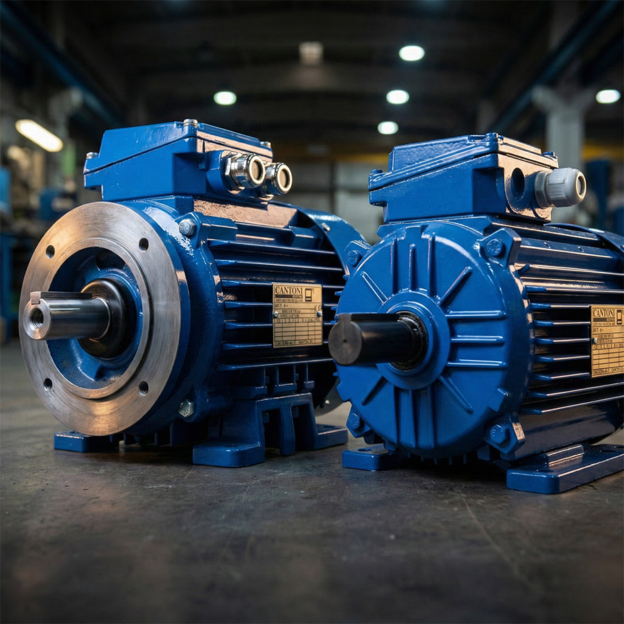 Motor Trifásico Cantoni Sh IE1 B3 1500/3000rpm 2/4 Polos 0,28kW 0,38CV 71-4/2A