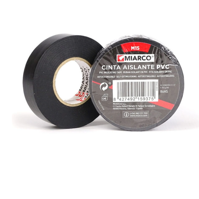 Cinta Aislante Miarco M15 19mmX20mX0,15mm