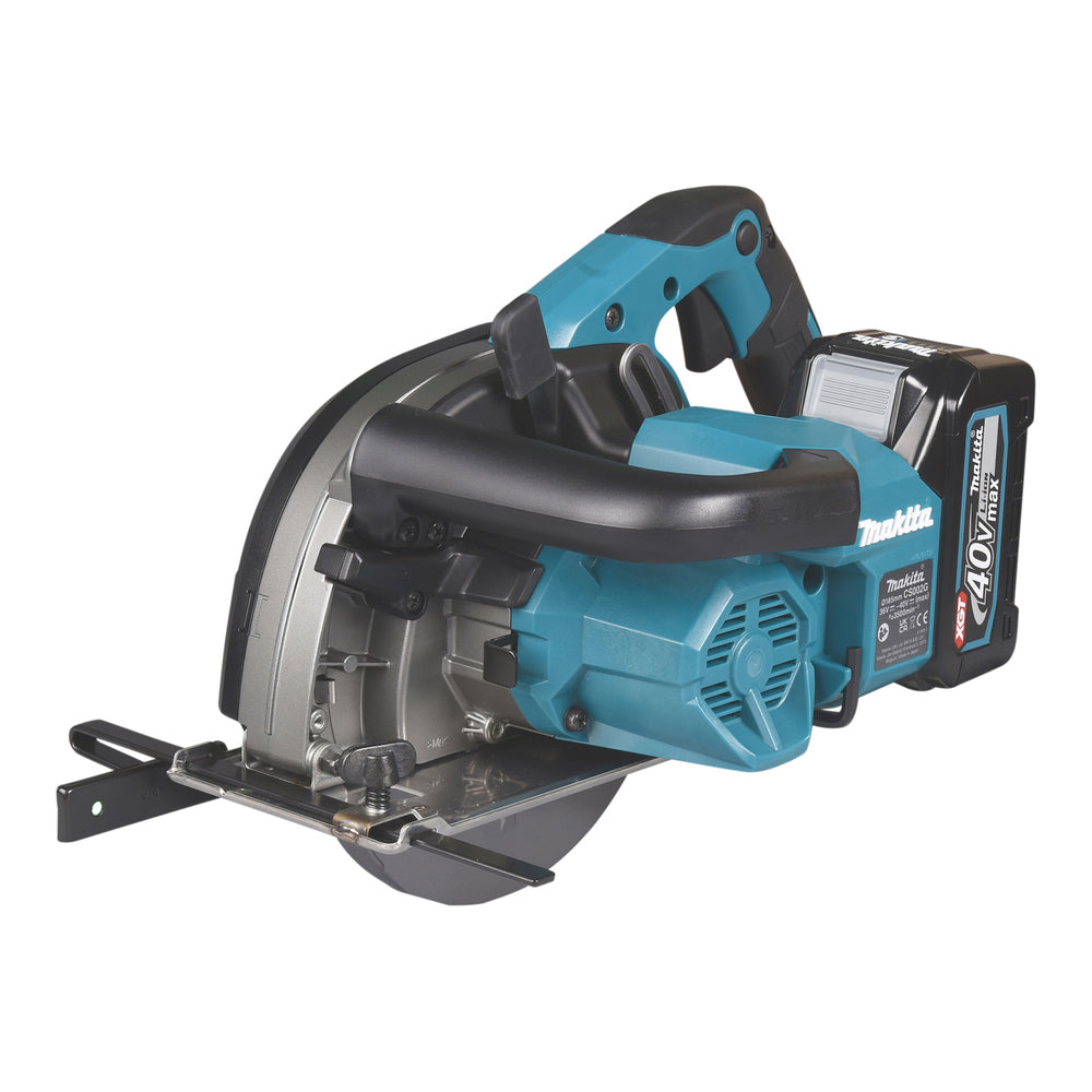 Cortador de metal circular a batería de Makita XGT® 40Vmax, 185 mm