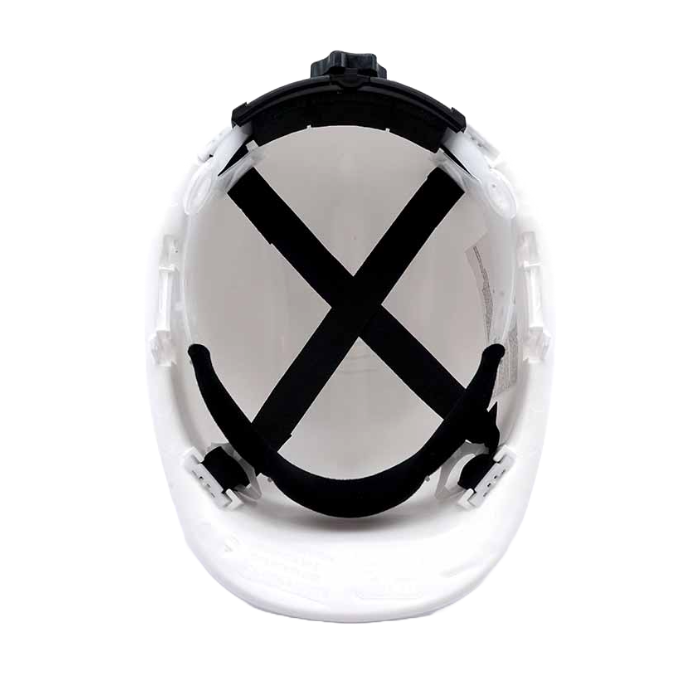 Casco Safetop SR Con Rosca Dorsal Blanco