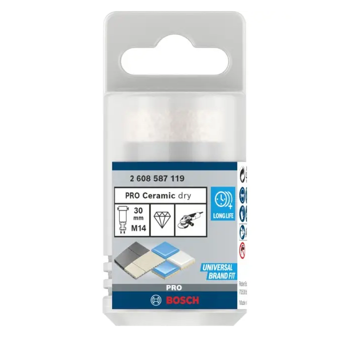 Foret pilote long HSS Lenox Ø6,3 x 108 mm pour scies cloches