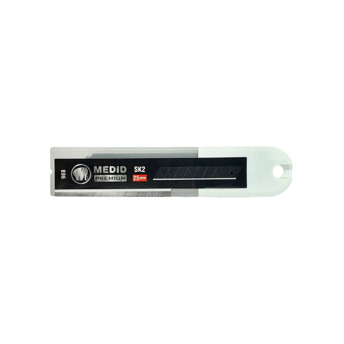 Cuchillas Cúter MEDID Seccionables 25 mm SK2 (Pack 10) | Ref. 896
