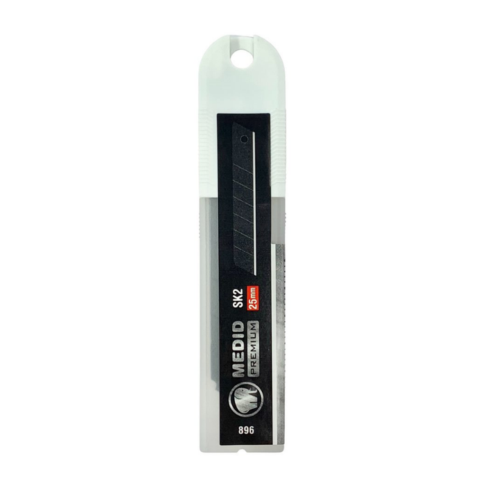Cuchillas Cúter MEDID Seccionables 25 mm SK2 (Pack 10) | Ref. 896