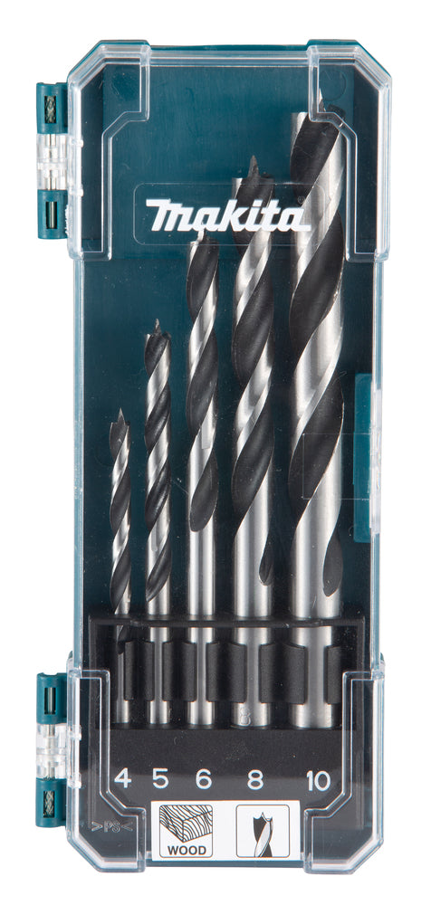 Estuche de 5 brocas para madera Makita D-72861