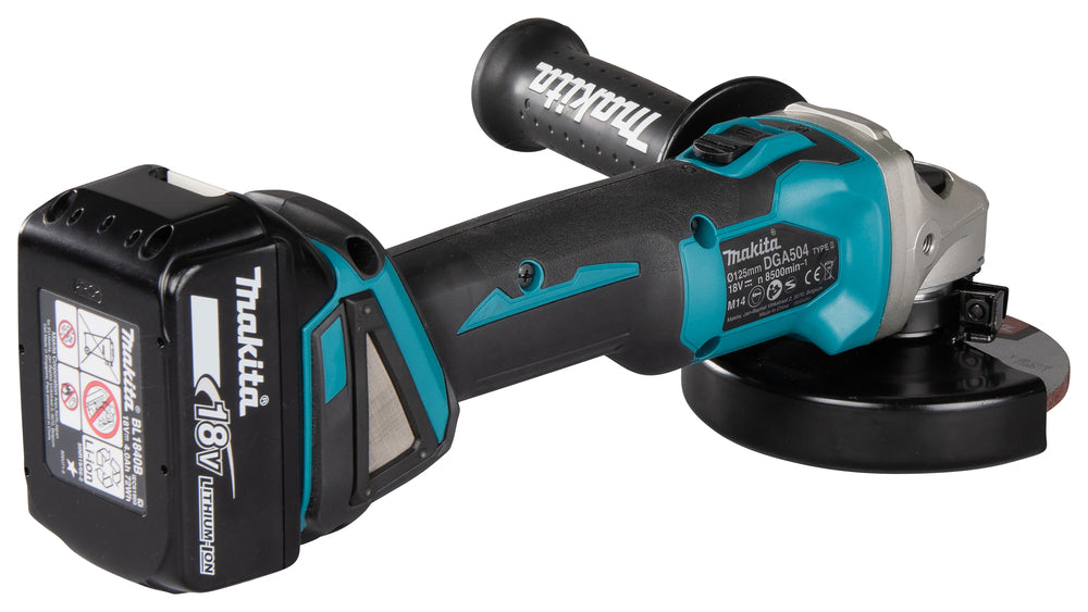 Combo Makita DLX2413TJ de Taladro Percutor DHP486 y Amoladora DGA504