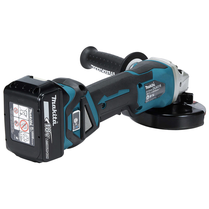 Amoladora Makita DGA518ZU BL 18V LXT D-125