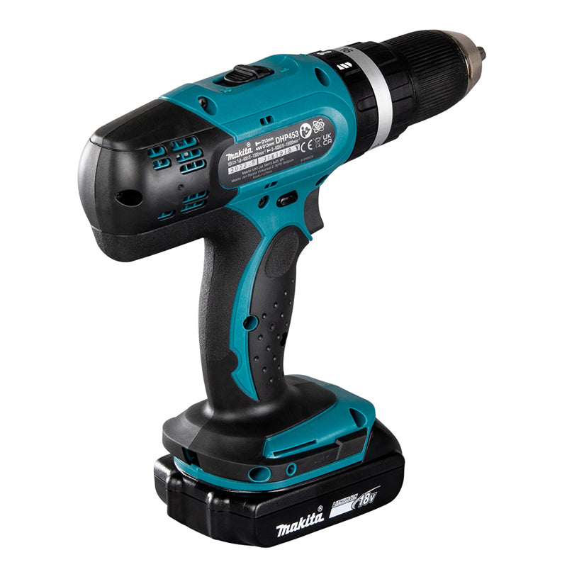 Taladro combinado a batería Makita DHP453RFE 18V 3,0Ah