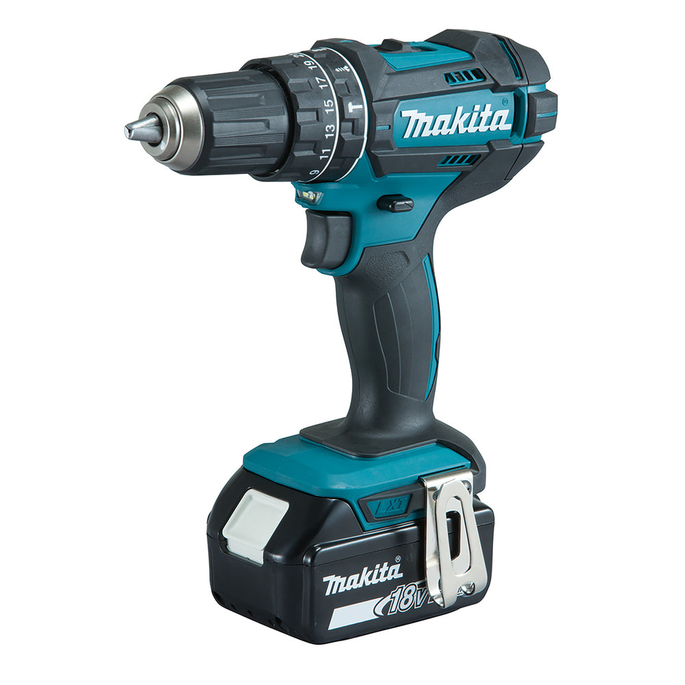 Taladro combinado a batería Makita DHP482RME 18V 4,0Ah