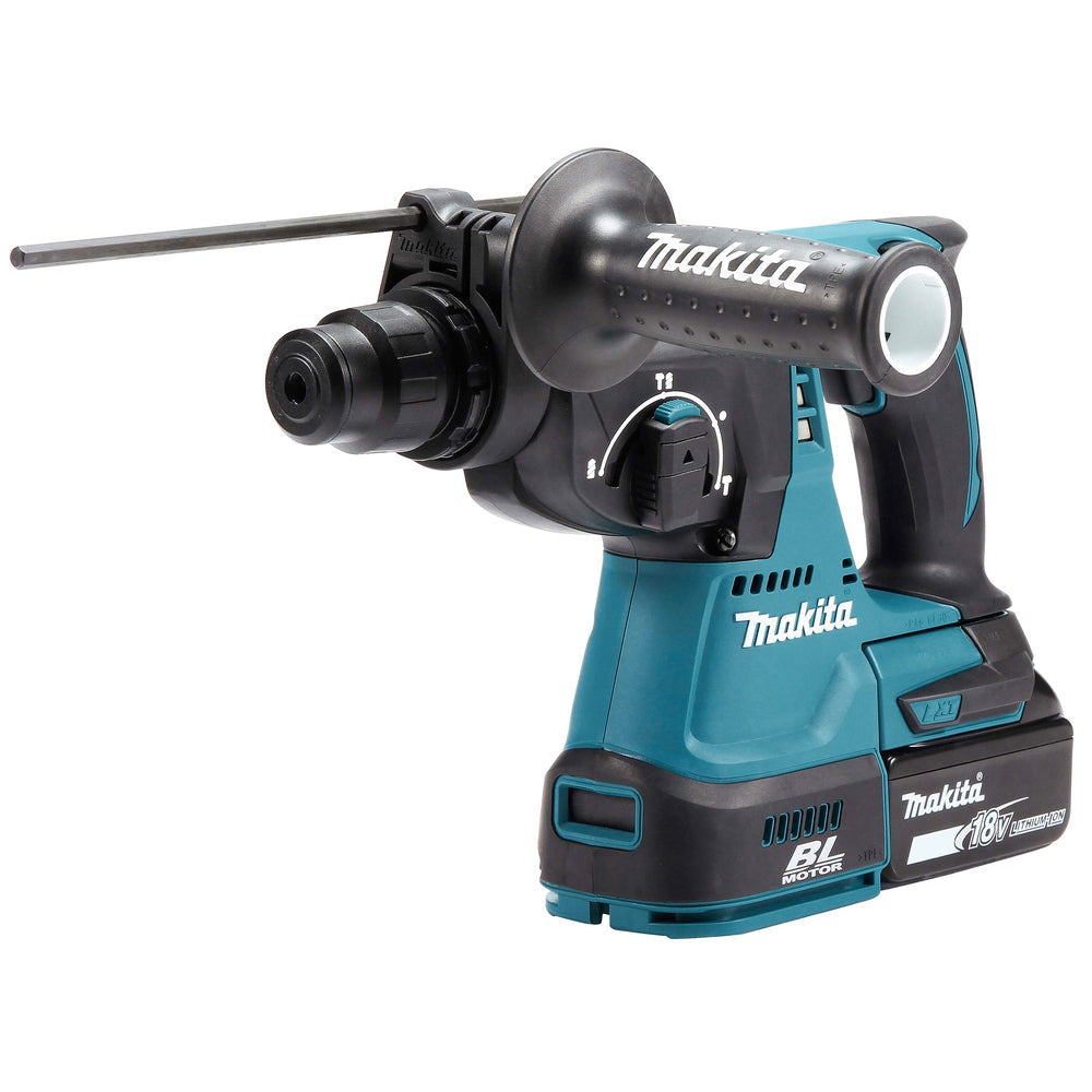 Martillo ligero LXT Makita | 18V SDS–PLUS 24mm 2,0J | DHR242RTJ