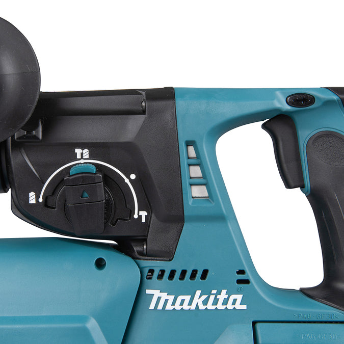 Martillo ligero LXT Makita | 18V SDS–PLUS 24mm 2,0J | DHR242RTJ
