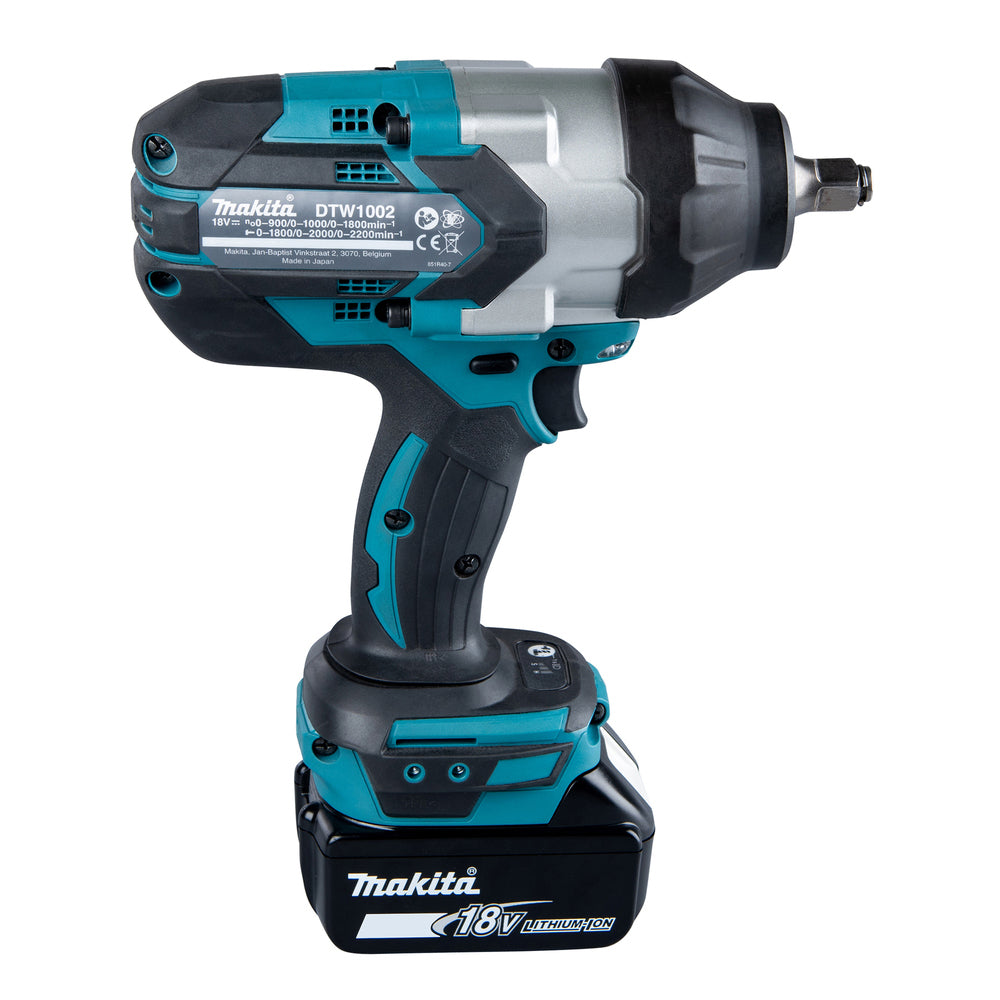 Llave de impacto Makita LXT® | 18V 1/2" 1.200 Nm | DTW1002RTJ