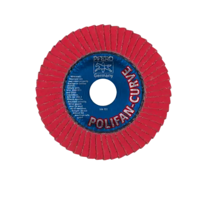 Disco de Láminas Pferd POLIFAN CURVE PFR 115x22,23 mm M CO60 SGP STEELOX