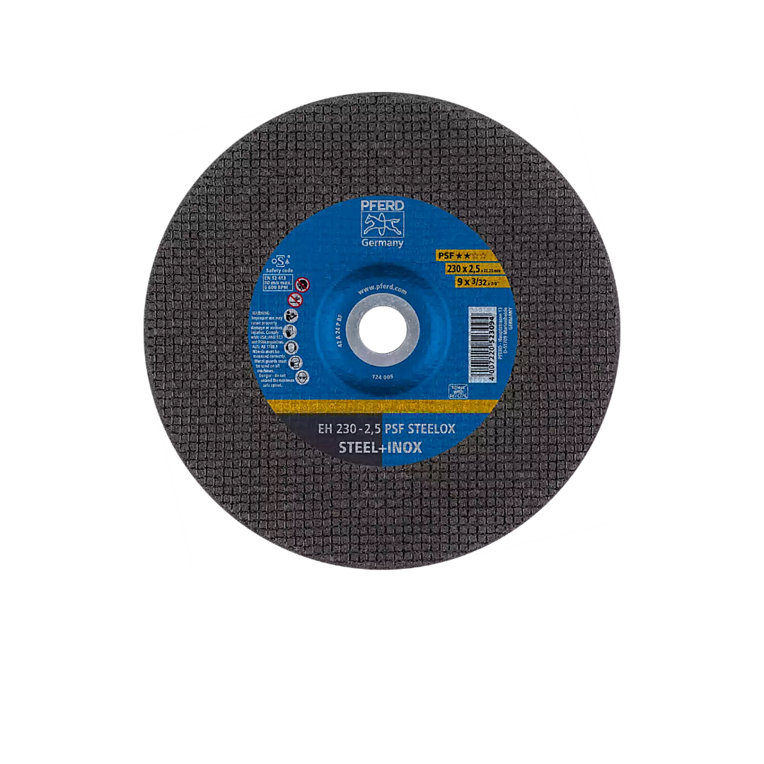 Disco de Corte Pferd EH 230-2,5 A24P PSF INOX
