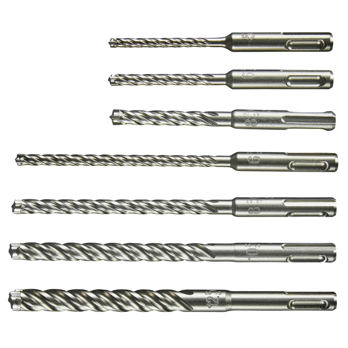 Estuche de 7 brocas Makita SDS-PLUS Nemesis II E-14928