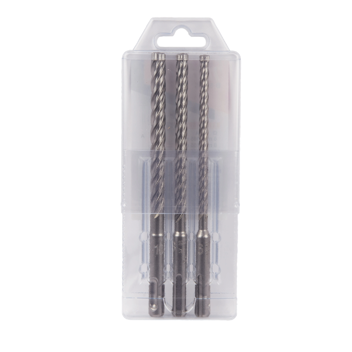 Estuche de 3 Brocas Makita SDS-PLUS Nemesis II B-59075