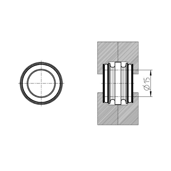 Escuadra Montaje Para FRL MD1-ST/1