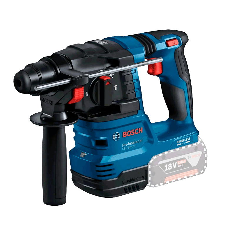 MARTILLO BOSCH GBH 18V-22 +GDE18V-12+2X4AH