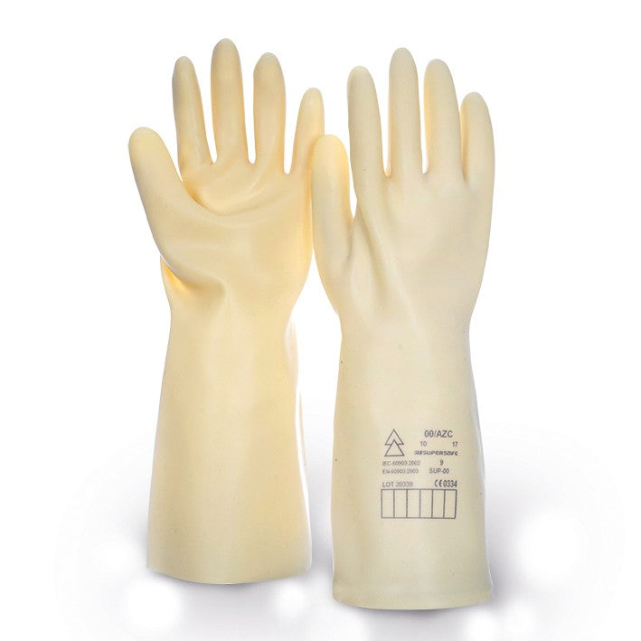 Guantes de látex natural para uso dieléctrico GLE00 T-10