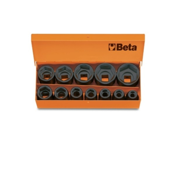 Juego de 12 llaves de vaso de impacto Beta 1/2"720/C12