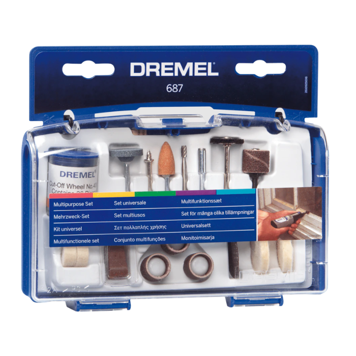 Juego de Accesorios Multiusos DREMEL 52 Piezas