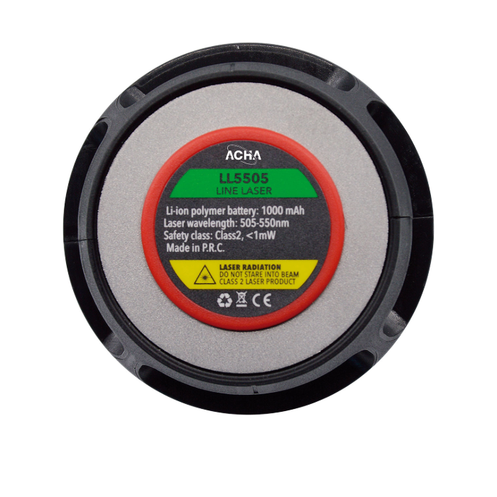 Nivel Láser en Cruz Verde Lata 360º Acha 54321D