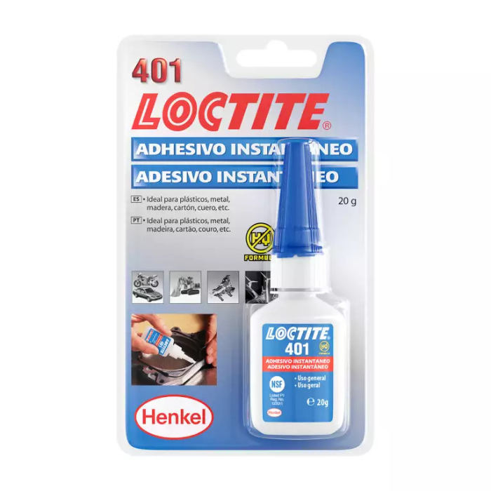 LOCTITE 401 Adhesivo instantáneo uso general 20g